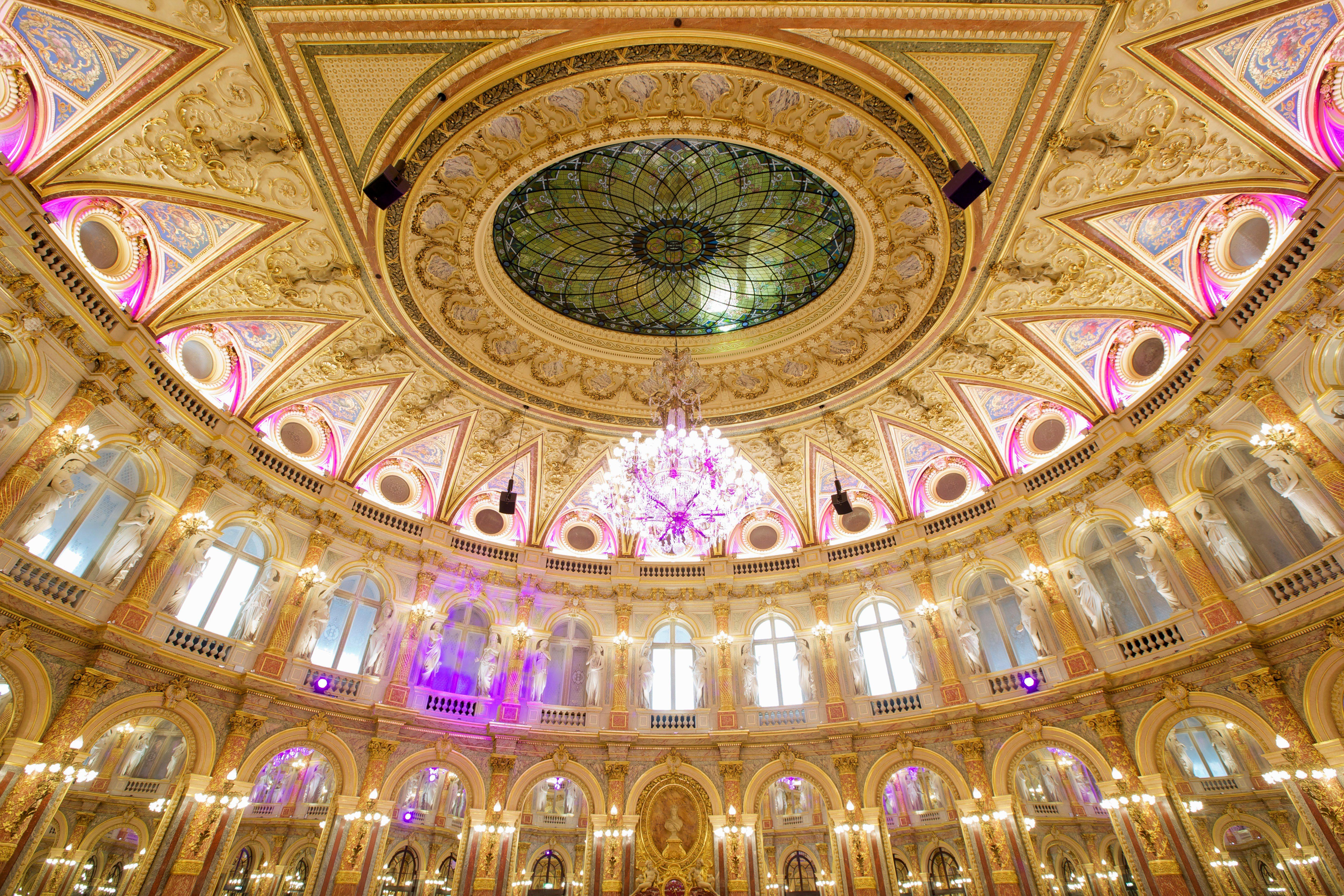 Hotel Intercontinental Paris Le Grand By Ihg Exteriér fotografie The ceiling of the main hall